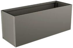  Nívó Lineo virágláda L, Quartzszürke színben 100x35x40 cm
