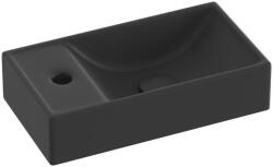 RAVAK Veda Wall 40 kézmosó bal matt fekete XJXLD240000 (XJXLD240000)