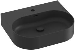 RAVAK Ceramic Slim Wall O 55 N kerámiamosdó matt fekete XJX0D155003 (XJX0D155003)