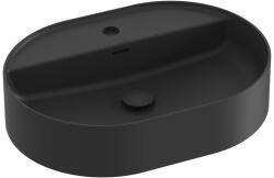 RAVAK Ceramic Slim Shelf O 55 kerámiamosdó matt fekete XJX0D155002 (XJX0D155002)