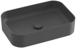 RAVAK Ceramic Slim R 55 kerámiamosdó antracit XJX03155003 (XJX03155003)