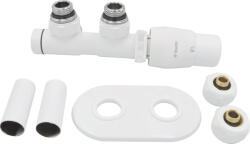 Deante jobb oldali termosztatikus radiátorszelep, matt fehér AGI_AZP1 (AGI_AZP1)