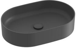 RAVAK Ceramic Slim O 55 kerámiamosdó antracit XJX03155000 (XJX03155000)