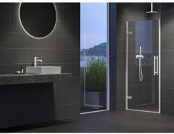 RAVAK COOL! COSD1-90 zuhanyajtó matt fehér+transparent X0VV70E00Z1 (X0VV70E00Z1)