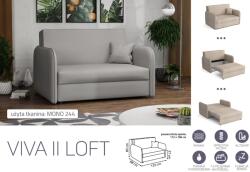 Mindigbútor VIVA LOFT II. előre nyíló rugós kanapé Mono 244 színben - sprintbutor