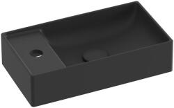 RAVAK Veda Slim 40 kézmosó matt fekete XJX0D240000 (XJX0D240000)