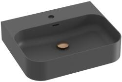 RAVAK Ceramic Slim Wall R 55 N kerámiamosdó antracit XJX03155005 (XJX03155005)