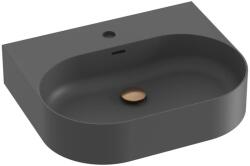 RAVAK Ceramic Slim Wall O 55 N kerámiamosdó antracit XJX03155002 (XJX03155002)