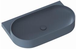 RAVAK Yard 80 kerámiamosdó Deepsea Blue, túlfolyó furat nélkül XJX07080000 (XJX07080000)