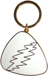 The Grateful Dead White Plectrum Breloc (GRATEKEY05)