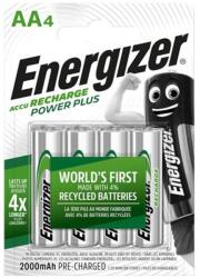 Energizer Tölthető elem, AA ceruza, 4x2000 mAh, ENERGIZER "Power Plus (E300626700) - iconink