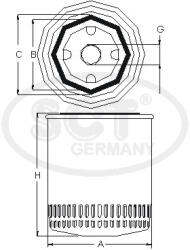 Sct - Mannol Filtru ulei SCT-MANNOL SM 130