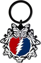The Grateful Dead Steal Your Face Butterflies Breloc (GRATEKEY08)