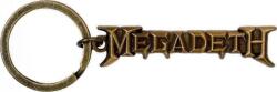 Megadeth Gold Logo v2 Breloc (MEGAKEY03)