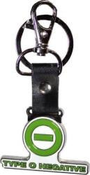 Type O Negative Negative Emblem & Text Logo Breloc (TONKEY03)