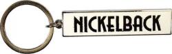 Nickelback Black Logo White Breloc (NKBKEY06)