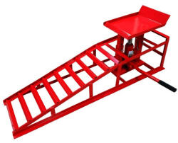  Acél rámpa 2 tonnás hidraulikus emelővel - párban