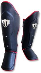 SAMAN Thai lábszárvédő, Saman, műbőr L fekete|vörös