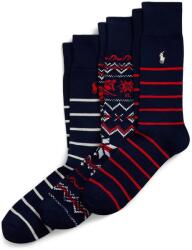 Ralph Lauren zokni 3 pár - szürke Univerzális méret