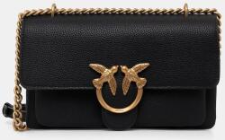 Pinko bőr táska - fekete Univerzális méret - answear - 83 990 Ft