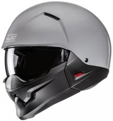 HJC Cască deschisă cu mască HJC i20N Gri solid (HJC187323)