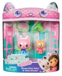 Spin Master Gabi babaháza: A film figura játékszett, 2 db-os - Királynő Kitty és Mini Kitty (6074330) - vackorjatek