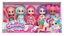 Funville Cukorfalat mini baba - 5 db-os szett (81079) - vackorjatek