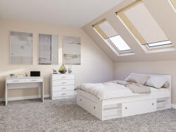  Hálószoba garnitúra Novsore 155 (Fehér)