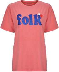 Newtone Tricouri mânecă scurtă Femei TRUCKER FOLK Newtone roz T2