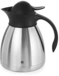 HENDI 446508 termoszkanna - 1 l, fekete nyomógombbal (446508)