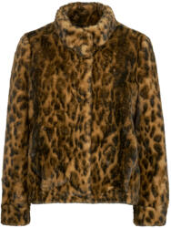 GUESS Paltoane Femei LUNA FAUX FURE LEOPARD Guess Maro EU L