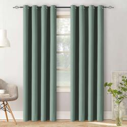  Draperie verde-gri OXFORD 140x250 cm Agatat: Inele metalice