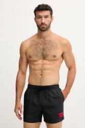 HUGO BOSS fürdőnadrág sötétkék - fekete M