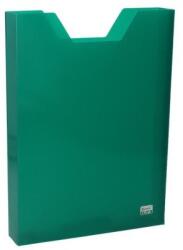 Spirit Iskolatáska rekesz 23x32x4 cm, átlátszó zöld