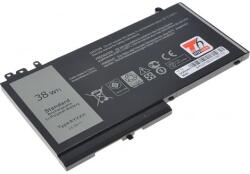 T6 Power Akkumulátor T6 Power Dell Latitude E5450, E5550, E5250, 3150, 3160, 3600 mAh, 41 Wh, 3 cellás, Li-pol NBDE0173