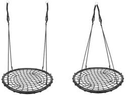 Malatec Gólyafészek hinta, fekete, 100 cm