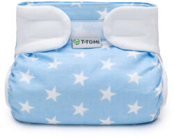 T-TOMI Ortopédiai pamut terpeszpelenka, kék csillag (3-6 kg)