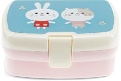 Rex London gyerek uzsonnás doboz kivehető tálcával, BPA mentes, Lottie és barátai