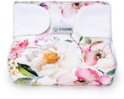 T-TOMI Ortopédiai pamut terpeszpelenka, virágok (3-6 kg)
