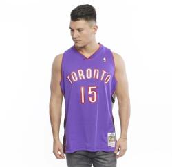 Mitchell & Ness Toronto Raptors #15 1999 Vince Carter purple/black Swingman Jersey
