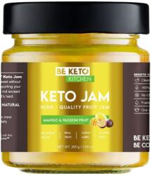 BeKeto Keto Jam, Mango-Fructul pasiunii - 200 g