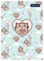 Astra Gumis mappa ASTRA karton pasztelline A/4 animals (108024001) - tonerpiac - 537 Ft