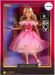 Mamido Anlily baba rózsaszín ruhában 29 cm (MT1144)