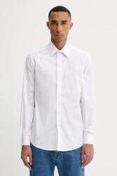 Benetton ing galléros, fehér, regular, 551MUQ049 - fehér XXL