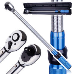 TC Technic Kétirányú kalibrált nyomatékkulcs 1/2"-os dugókulcsokhoz 50-350 Nm