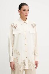 Marciano by Guess Marciano Guess pamut ing BROOKE galléros, bézs, relaxed, 5GGH41 7313A - bézs 38