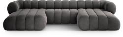 Cosmopolitan Design Coltar in forma de U Koge cu tapiterie din catifea (COS_U_120_F1_KOGE6)
