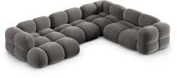 Cosmopolitan Design Coltar in forma de U Loretto cu tapiterie din catifea (COS_UR_120_F1_LORETTO6)