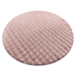 DW Covor rotund roz prăfuit Bubble Dimensiuni: 120 Covor