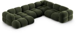 Cosmopolitan Design Coltar in forma de U Loretto cu tapiterie din catifea (COS_UR_120_F1_LORETTO4)
